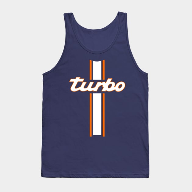 turbo stripes Tank Top by retroracing